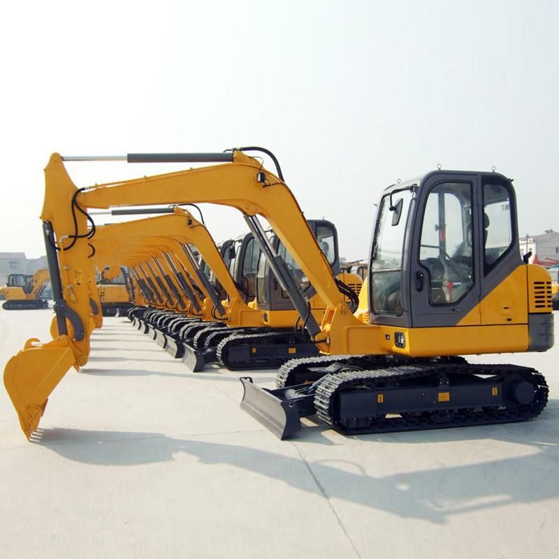 Official Manufacturer Ze60e 6 Tons Engine Hydraulic Crawler Mini Excavator for Agricultural