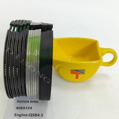 High Quality Diesel Engine Mechanical Parts Piston Ring 4089724 for Engine Parst Qsb4.5 B3.3 Generator Set