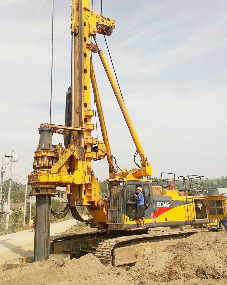 XCMG Construction Machinery Xr320d Drill Machine 90m Depth Rotary Drilling Rig with Hammer