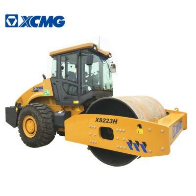 XCMG Xs223h 22 Ton Single Drum Vibratory New Road Roller Compactor Machine Price for Sale