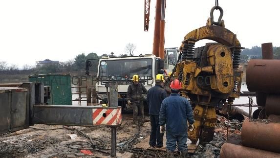 Crane Type Rt-150 Vibro Piling Hammer for Steel Pipe Piles