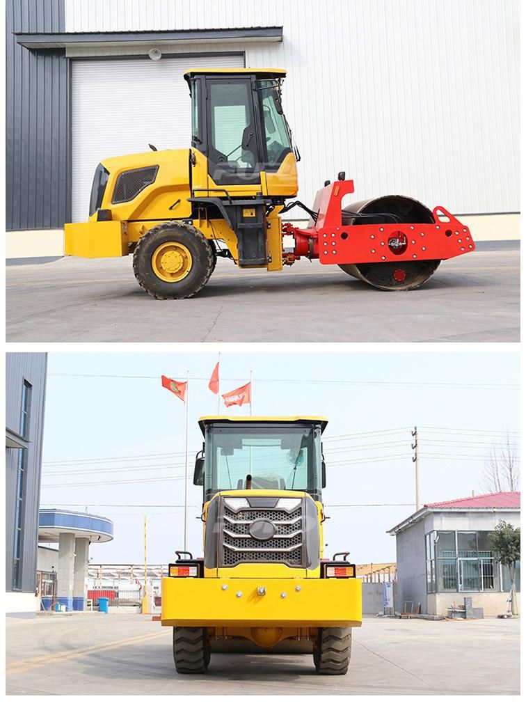 Heavy Duty 6 Ton Single Drum Road Roller