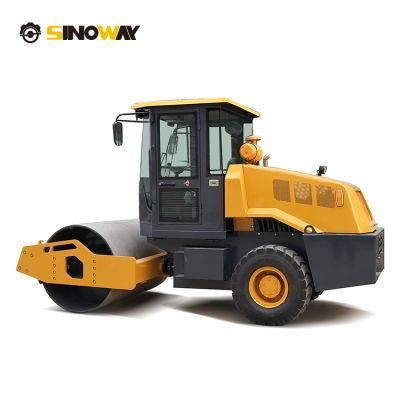 6 Ton Roller Compactor Small Vibrating Compactor for Earth and Soil Compaction