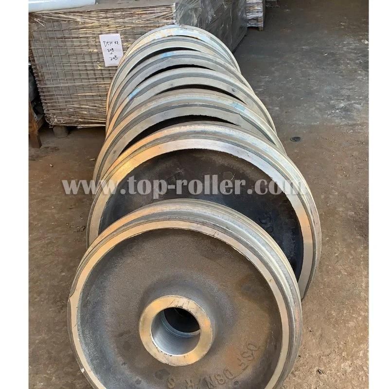 Front Idler Wheel PC200, D6m, D6n, Sh200, Ec600 for Bulldozer and Excavator Spare Parts