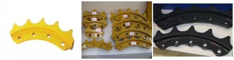Bulldozer Cat D8h Segments Rim Final Drive Sprockets Factory Supplying