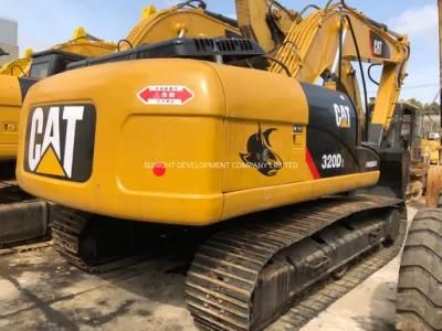 Japan Imported Slightly Used Caterpillar 320d 20t Hydraulic Cat Excavator