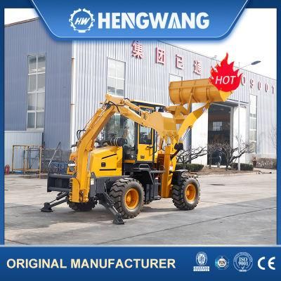 EPA Four Stroke Wheel Mini Articulated Backhoe Loader