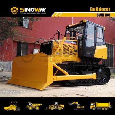 100 HP Small Dozer with Straight Blade and Rear Ripper