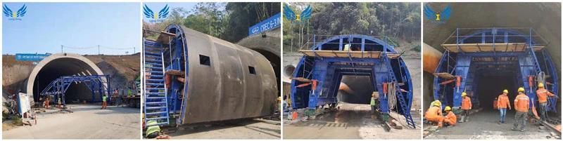 Lianggong Tunnel Trolley Formwork System for Tunnel Construction