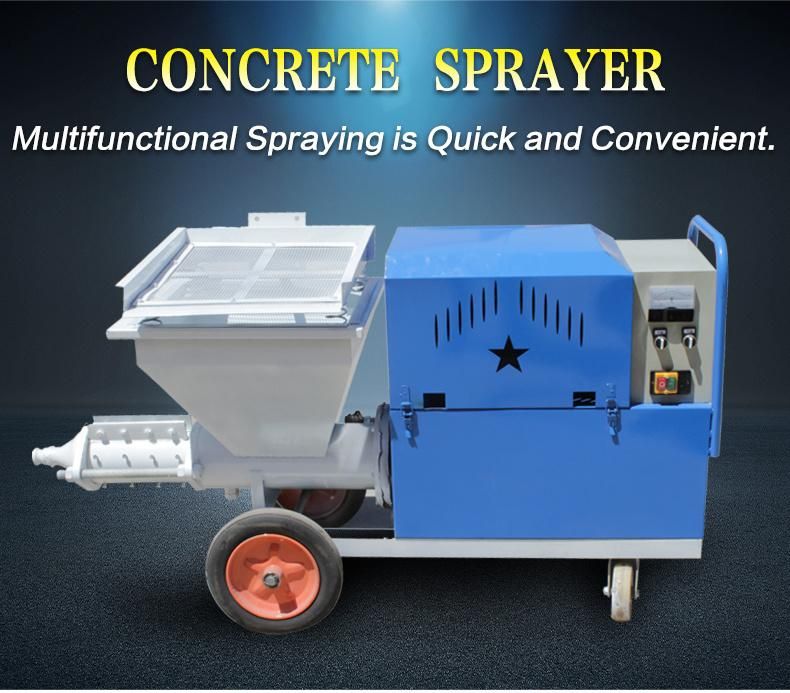 511 Concrete Spray Machine Three Phase 380V Electrical Cement Plaster Machine