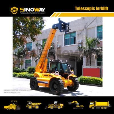 Popular Rough Terrain Telehandler with 80HP Cummins Engine