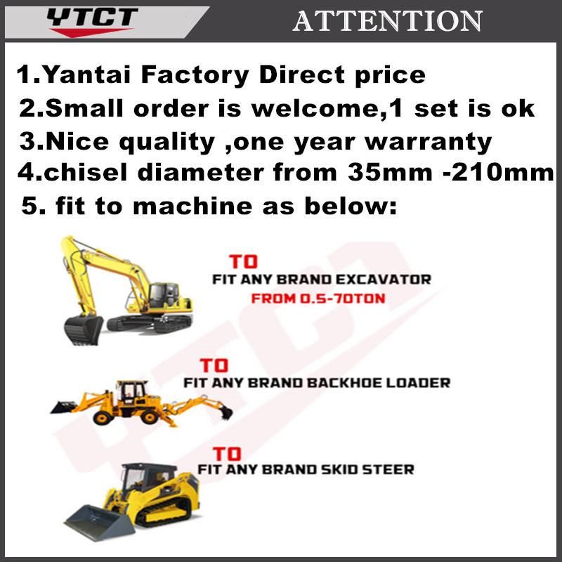 Ytct China Manufacture Wood Cutter Tree Shear for Mini Excavator