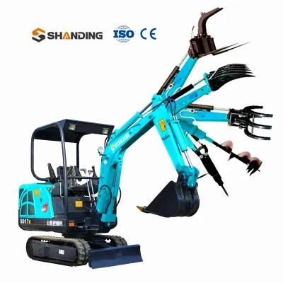 2.5 Ton Mini Excavator Micro Excavator.