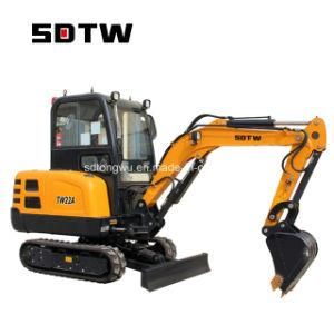 China No. 1 Small Mini Excavator Tw22A 2200kgs From Factory