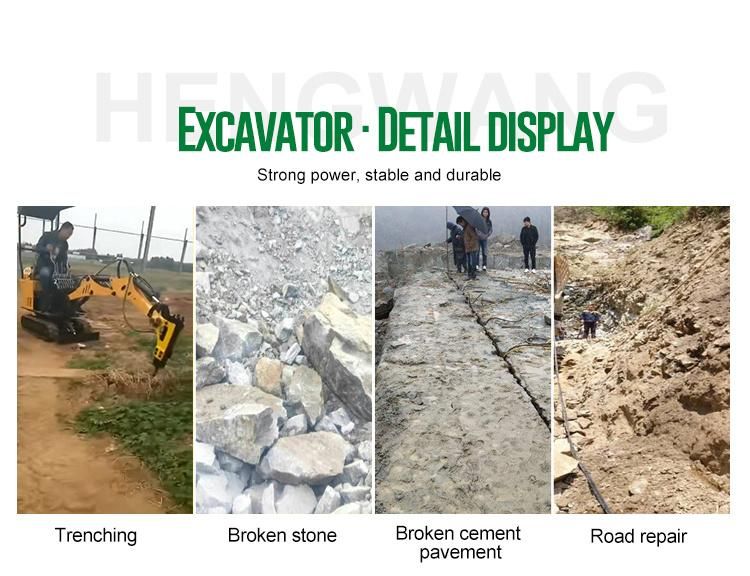High Quality 2.6ton 2.6ton Small Digger Tracked Excavator