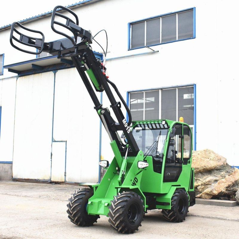 Steel Camel 4X4 Mini Articulate Loader Tractor with Front Loader for Sale