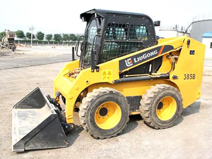 Construction Machinery 385b New Liugong 3 Ton Skid Steer Loader
