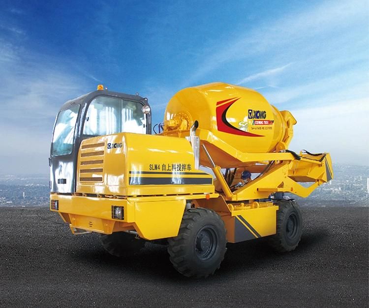 China XCMG Slm4 Mini Self Loading Concrete Mixer Truck for Sale