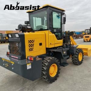 Zl15 1.5 ton Mini/Small articulated hydraulic front end Wheel Loader tractor garden loader