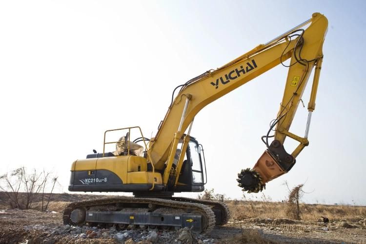 High Quality 360 Degree Rotary Drum Cutter for Excavator