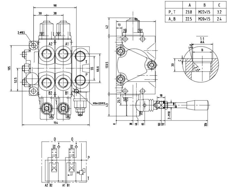 Hydraulic Multi-Way Valve for Engineering Machinery