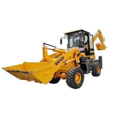 Low Consumption Drive Backhoe Loader New Backhoe Loader and Price