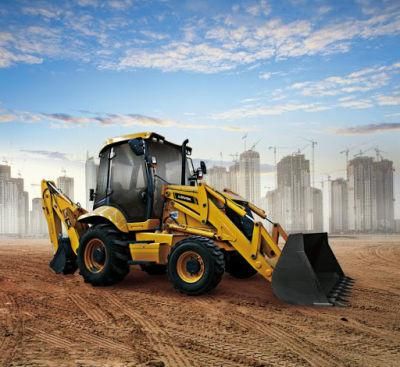Good quality Xc870K 2.5t Wheel Backhoe Loader with Hydraulic Hammer