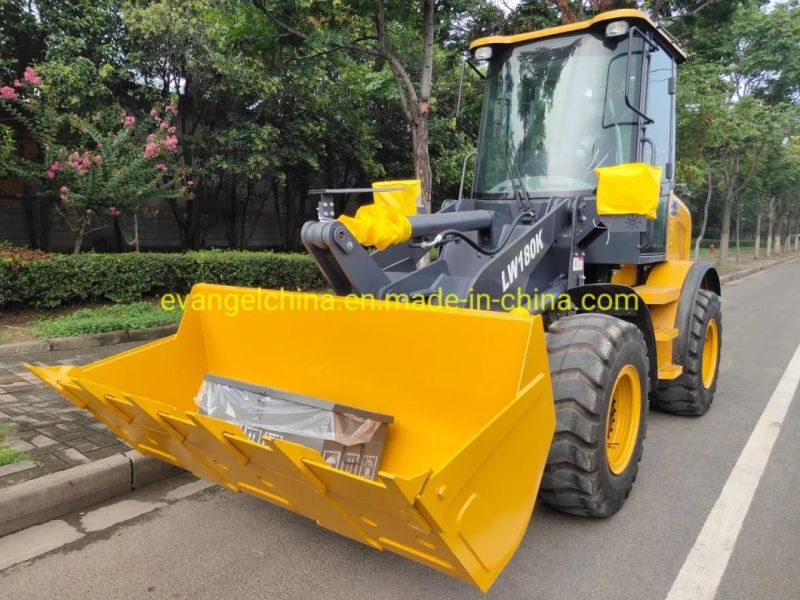 1.8ton Small Wheel Loader Lw180K for Sale