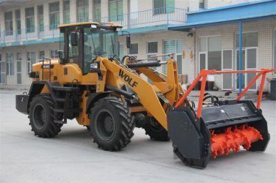 Wolf Construction Machinery 3 Tons Front End Bigger Loader Wheel Loader with CE
