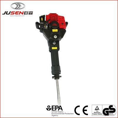 52cc Construction Hand Held Rock Drill Portable Mini Best Selling Gasoline Jack Hammer