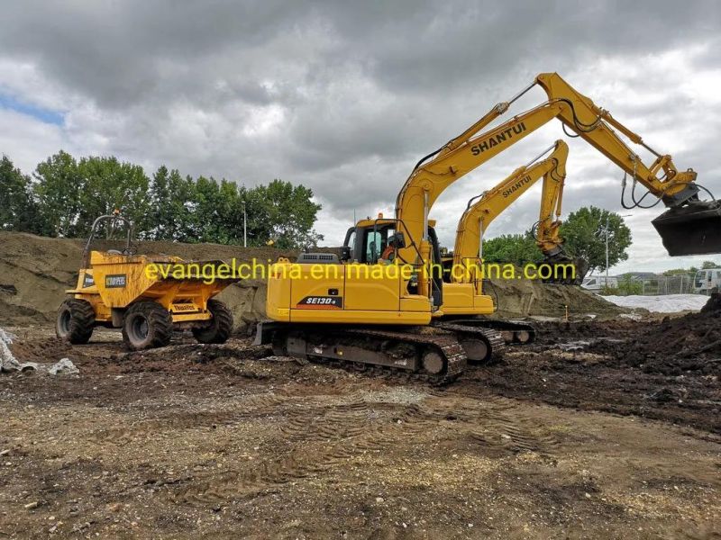 Shantui 0.9m3 21t Crawler Excavator Se210W with Weichai Euro III Engine