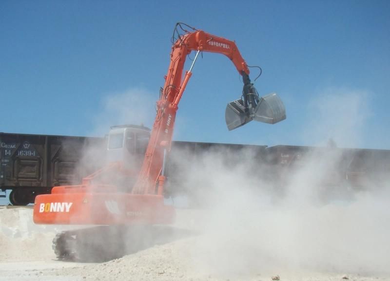 Wzy40-8c Bonny 40 Ton Hydraulic Material Handler with Clamshell Grab