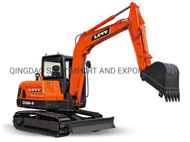 0.06m3 Bucket Capacity Small Excavator for Engineering Construction Use