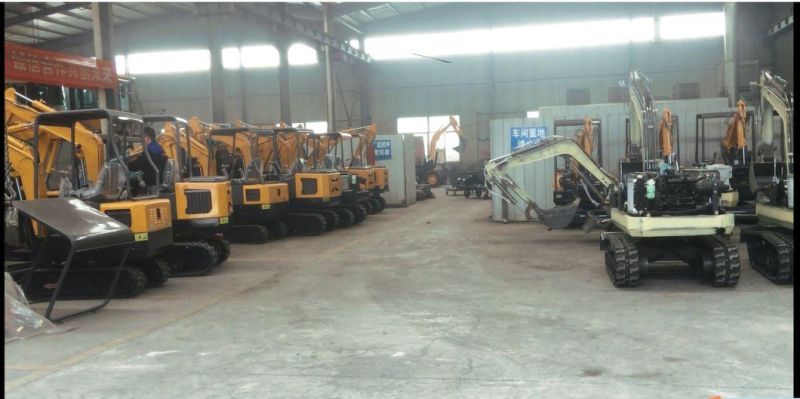 2000kg Road Digger China Mini Excavator for Sale