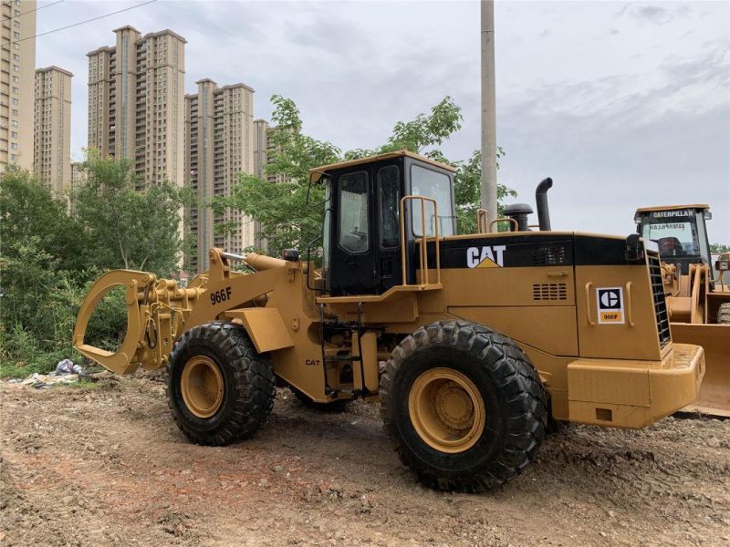 Used Cat 966 966f 966c 966g 966h Wheel Loader Logging Log Fork Grap Loader