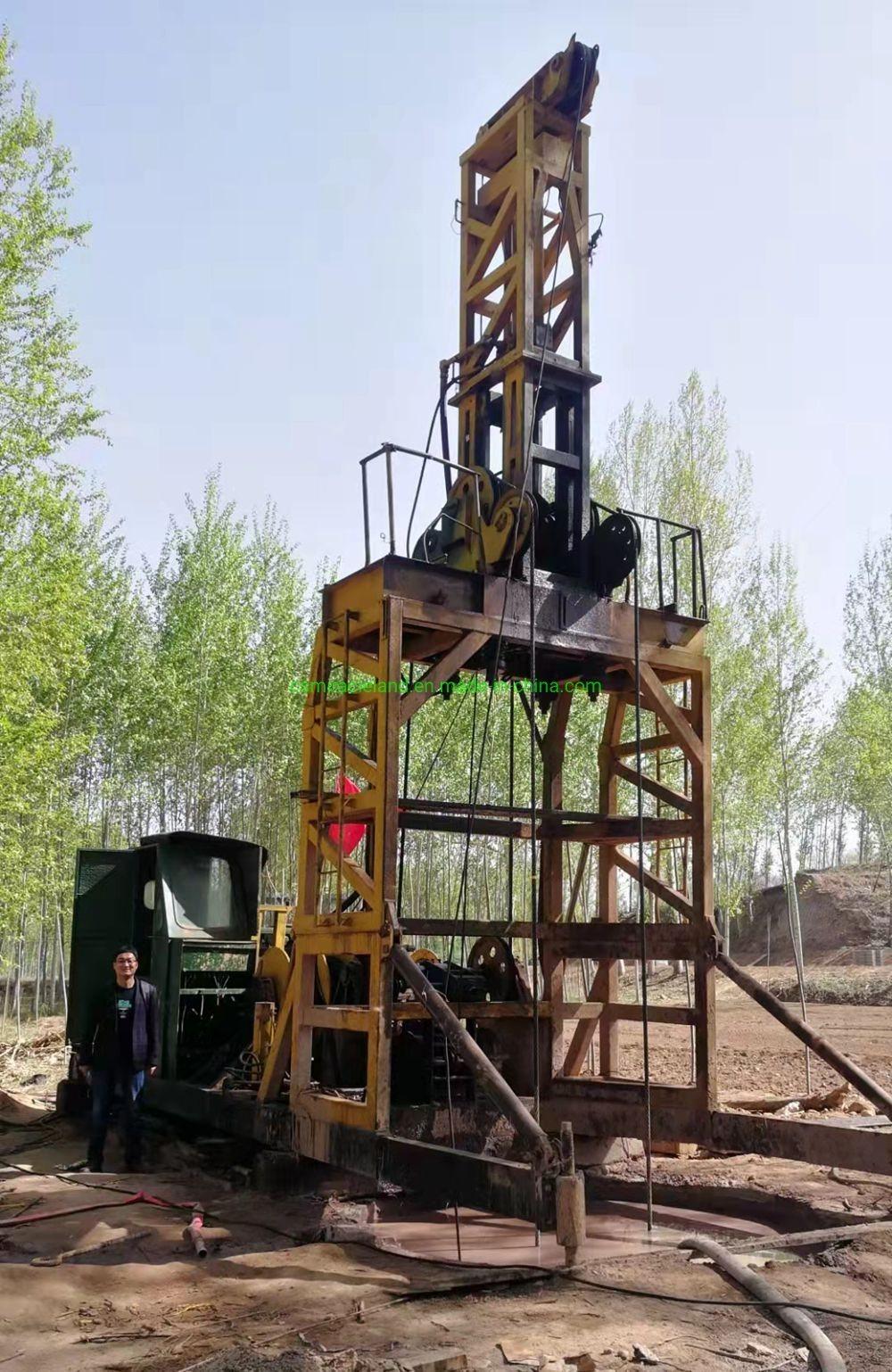 Large Aperture Full Hydraulic Percussion Reverse Circulation Drilling Rig (YCJF-25)