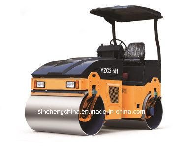 3.5 Ton Full Hydraulic Double Drum Roller Compactor Yzc3.5h