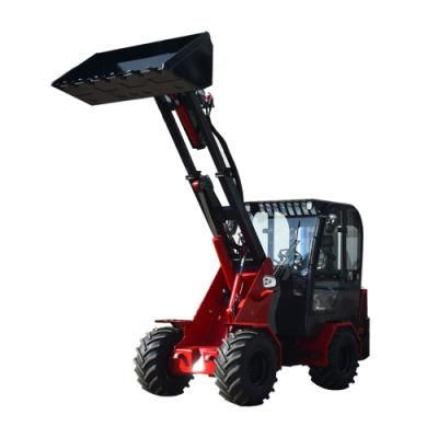 57HP 4WD 1.5ton Telescopic Front End Wheel Loader with EPA Engine