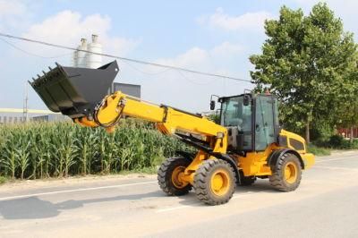 Lgcm Compact Front End High Stability 4X4 Wheel Loader with Quick Hitch