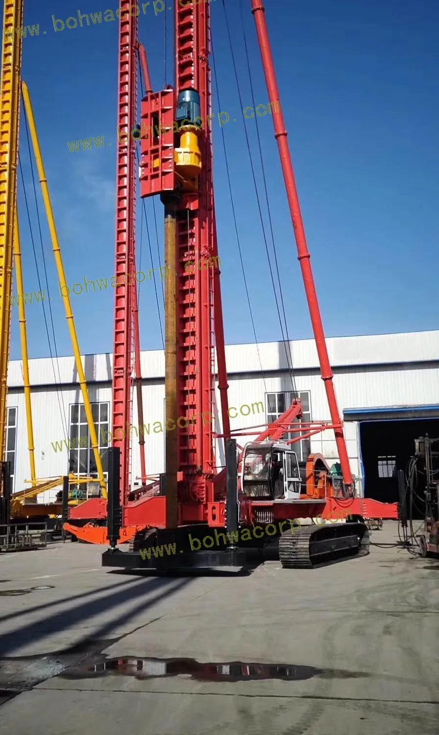 Hydraulic Rotary Auger Drilling Machine for Construction Piles Driving