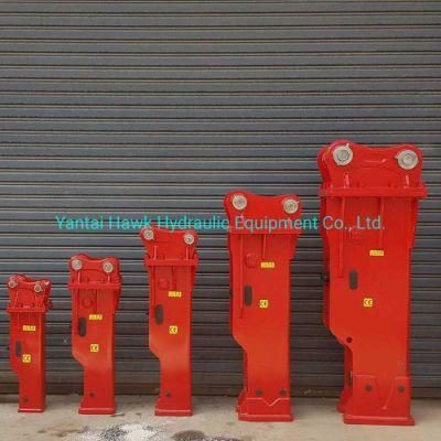 Excavator Attached Rock Concrete Stone Breaking Hydraulic Hammer