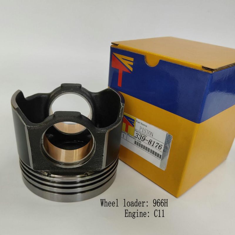 High-Performance Diesel Engine Engineering Machinery Parts Piston 339-8176 for Wheel Loaders Parts 966h Excavator Parts E345D Engine Parts C13 C11 Generator Set