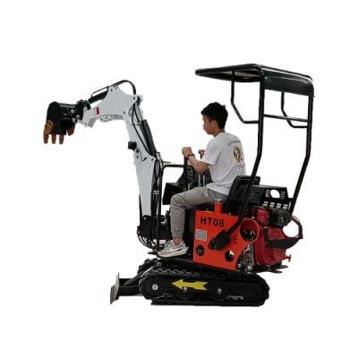 China Best Price Ht08 800 Kg Mini Crawler Digger for Sale