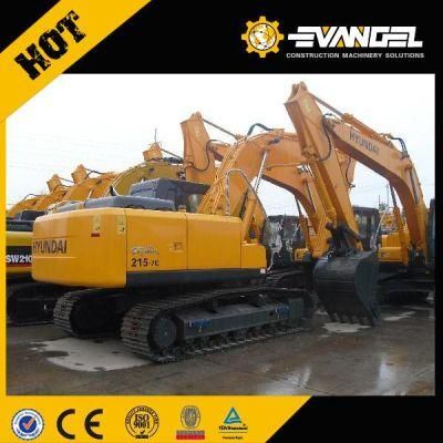 22 Ton Hyundai Brand R215-7c Excavator Machine