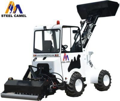 China Made Compact Container Telescopic Loader Farm Machinery Mini Loader Flail Mower for Sale