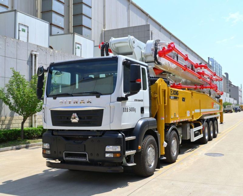 XCMG Schwing 67m Big Concrete Pump with Truck Hb67V China Concrete Sinotruk Sitrak Chassis Truck Price