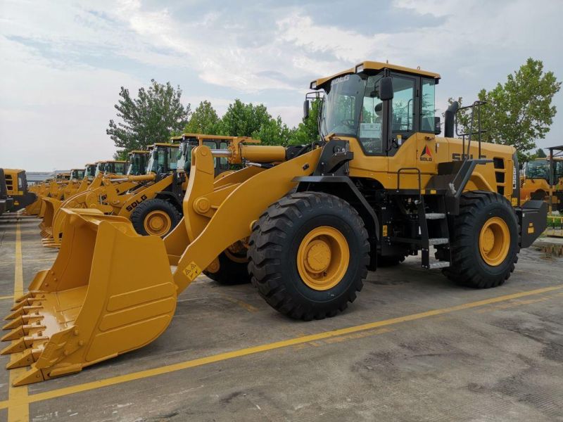 Sdlg LG956L Hydraulic Pump Wheel Loader 5ton with 3m3 Bucket