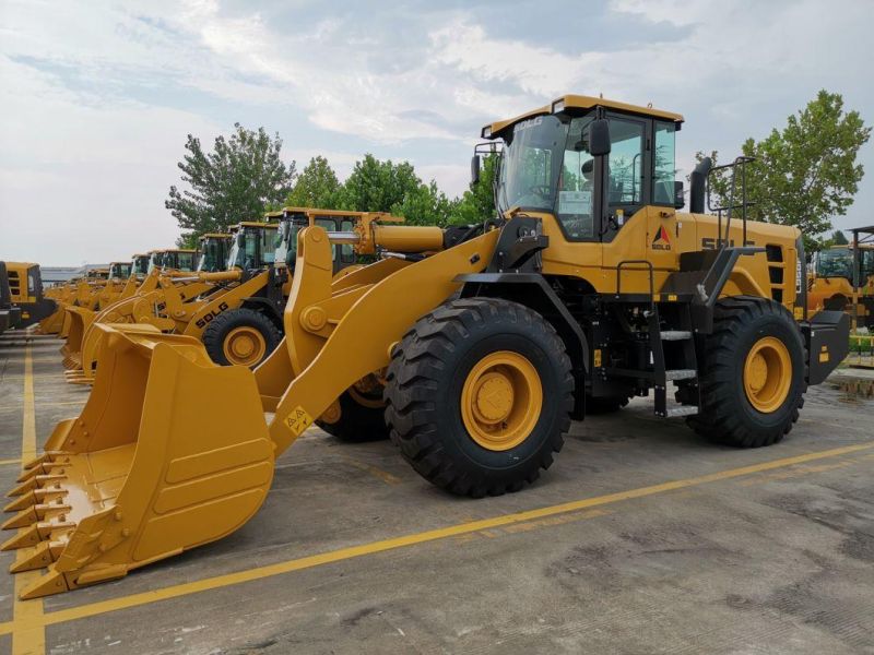 Sdlg LG956L Hydraulic Pump Wheel Loader 5ton with 3m3 Bucket