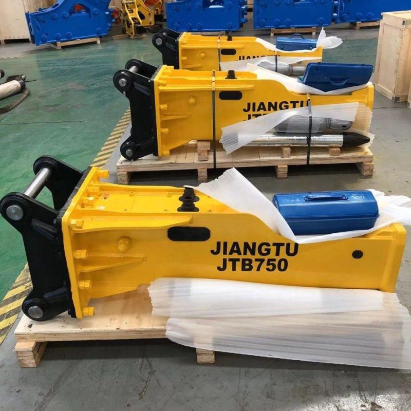 Hydraulic Breaker Concrete Rock Hammer with Chisel 140mm for 18-26 Tons Excavator