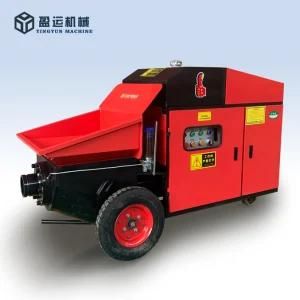 China Supplier Diesel or Electric Mortar Fine Stone Conveying Pump Concrete Pump